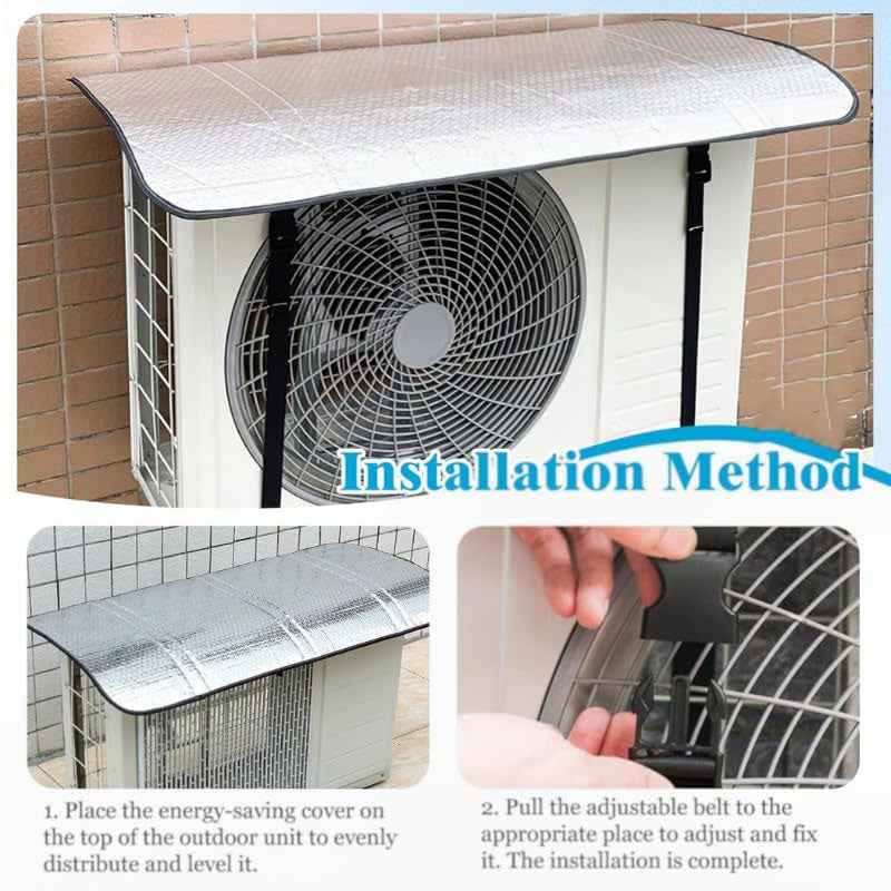 AC Outdoor Unit Protector - Heat Rain Sun UV Protector High Quality