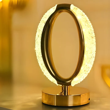 Rechargeable Crystal Lamp Touch Sensor Control