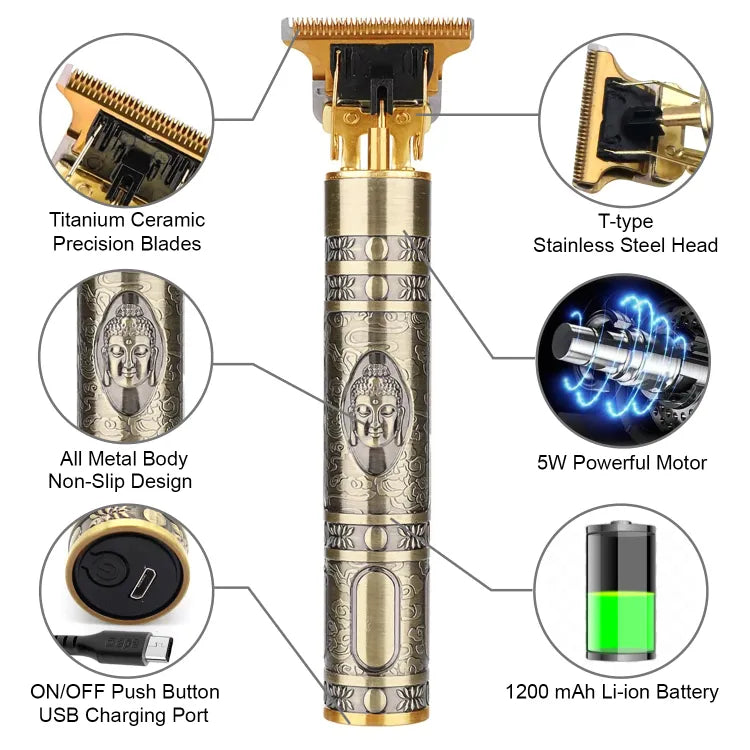 Vintage T9 Metal Hair Trimmer