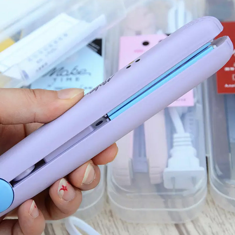 Hair Iron Mini Portable Travel Iron