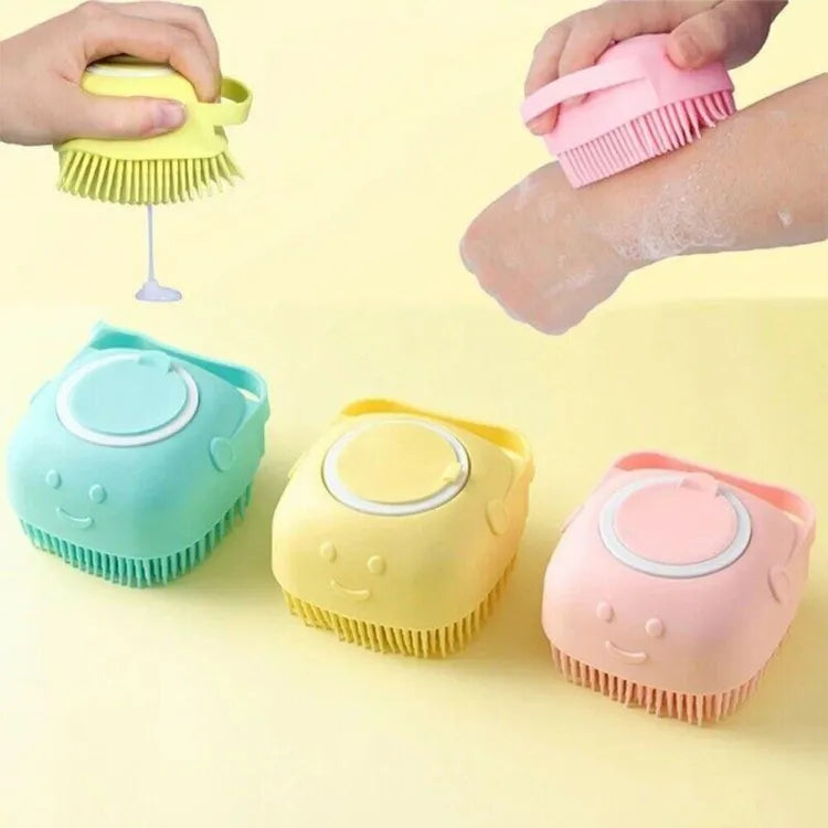Square Silicone Bath Sponge