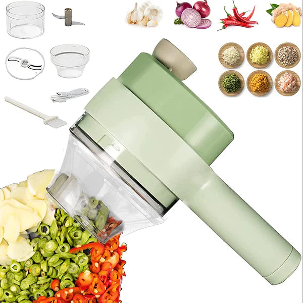 PORTABLE ELECTRIC VEGETABLE CUTTER