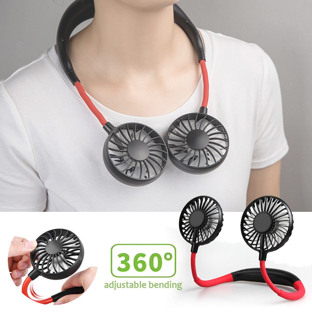 Wearable Hanging Neck Fan