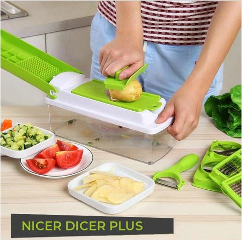 Nicer Dicer Plus 12 in 1 Vegetables Cutter