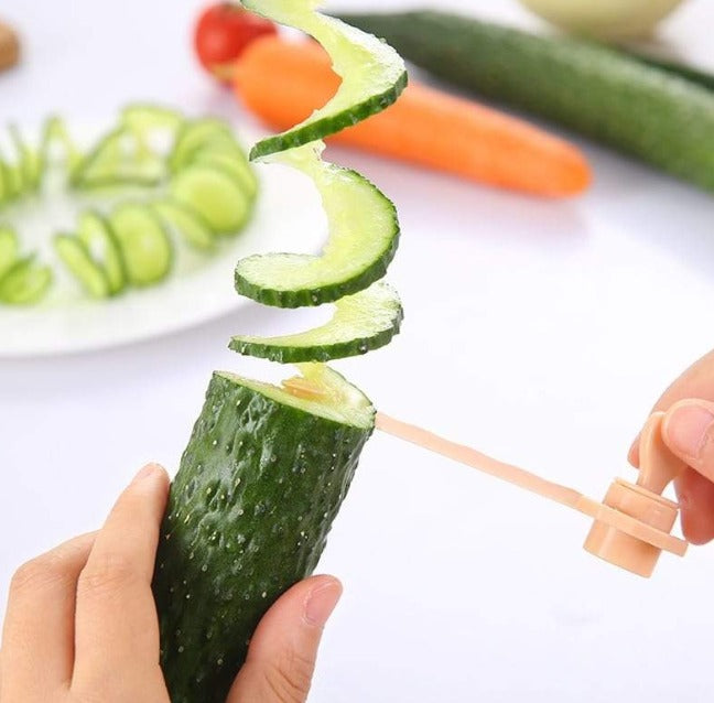 Mini Vegetable Shredder Manual Spiral Cutter Hot Pot