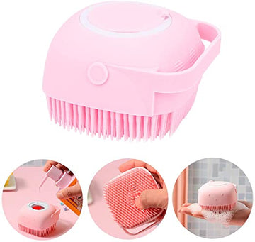 SILICONE MASSAGE BATH BRUSH