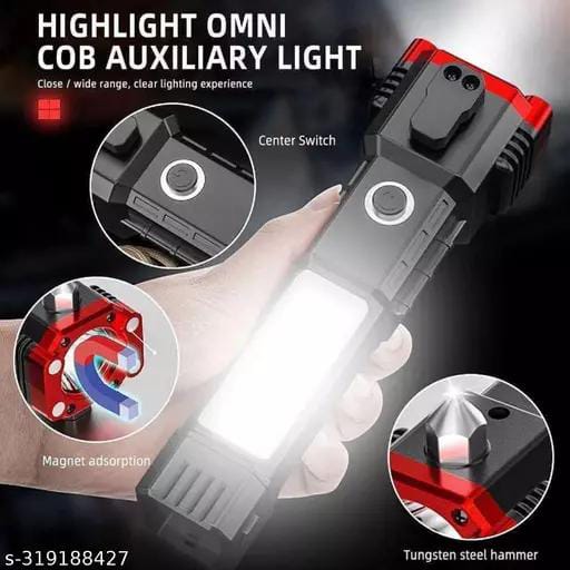 Rechargeable Torch Flashlight Long Distance Beam