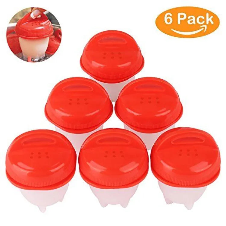 Silicone Egg Boil (6 Pcs Set)
