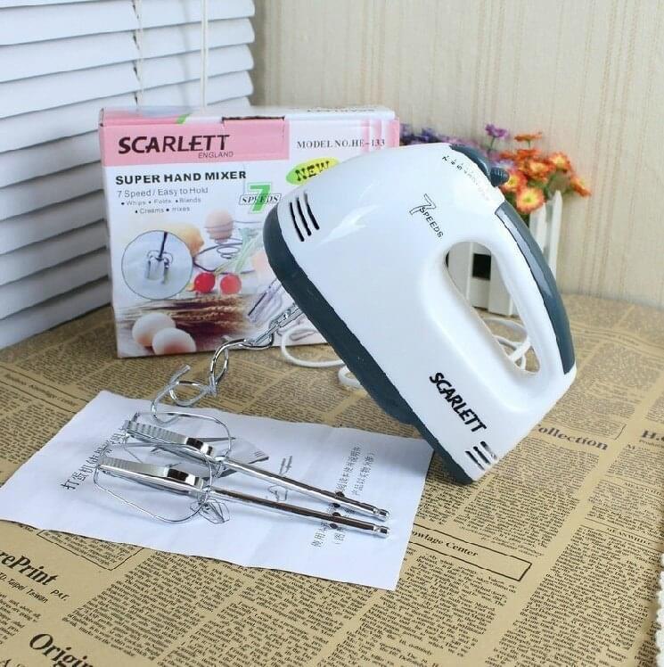 Electric mixer hand beater