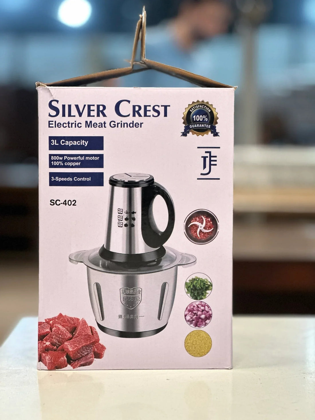 Silver crest Electric meat chopper machine 3-liter